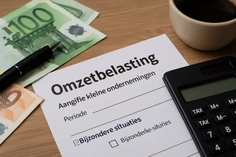 Kleineondernemersregeling en bijzondere situaties